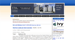 Desktop Screenshot of fpahawaii.org