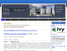 Tablet Screenshot of fpahawaii.org